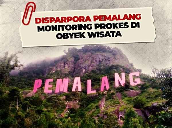 Disparpora Pemalang Monitoring Prokes di Obyek Wisata