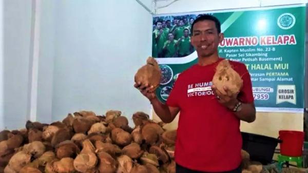 Pedagang Kelapa di Medan Ditunjuk Bobby Nasution Jadi Dirut Pasar, Begini Sosoknya