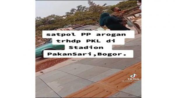 Oknum Satpol PP Kabupaten Bogor Arogan Penertiban PKL Dijatuhi Sanksi Dimutasi ke Kecamatan