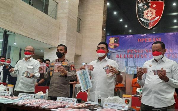 20 Pengedar dan Pembuat Uang Palsu Jaringan Jakarta, Sukoharjo dan Demak Dibekuk Bareskrim Polri