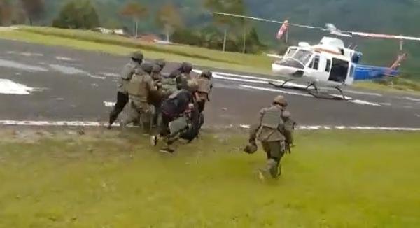 Bharada Muhammad Kurniadi Gugur, Sejumlah KKB Teroris Lamek Taplo Jatuh ke Jurang saat Baku Tembak