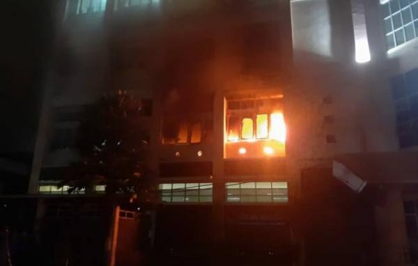 Gedung Kuliah Universitas Brawijaya Ludes Terbakar, Kerugian Ditaksir Rp1 Miliar