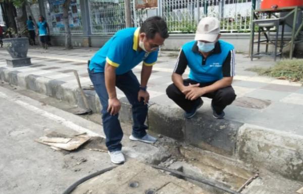 Bersiap Jelang Musim Hujan, Kota Cirebon Lakukan Maintenance Drainase