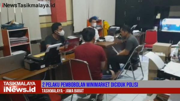 Video 2 Tersangka Pembobol Minimarket Diamankan Satreskrim Polres Tasikmalaya Kota