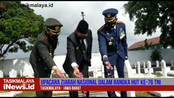 Video Ziarah Nasional Peringati HUT ke-76 TNI