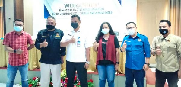 BNN Kota Cirebon Ajak Jurnalis Aktif Informasikan Bahaya Narkoba