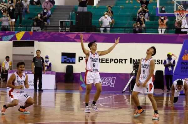 PP PERBASI Pantau Tim Bola Basket PON XX Sulawesi Utara