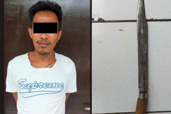Pelaku Kejahatan dengan  Senjata Tajam Marak di Sulawesi Utara