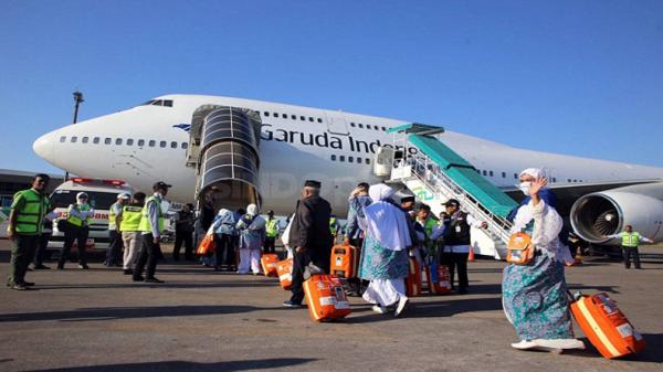 Garuda Indonesia Layani Kepulangan Jemaah Haji ke Tanah Air