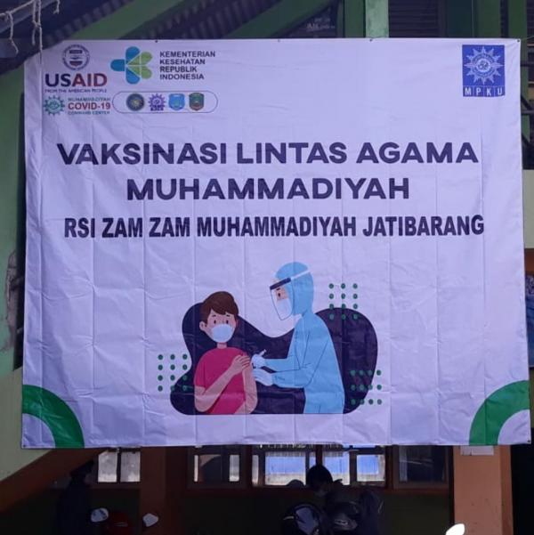 Bentuk Toleransi, Vaksinasi Lintas Agama Kerjasama Muhammadiyah Indramayu - USAID Siap Digelar Besok
