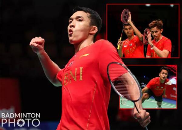 Hasil Piala Thomas 2020 : Jonatan Christie Bungkam Li Shi Feng, Indonesia Juara Atas China 3-0