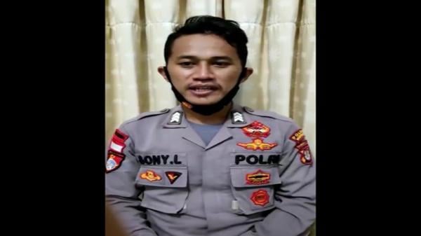 Brigadir Sony L Minta Maaf Setelah Dipukul Kapolres Nunukan