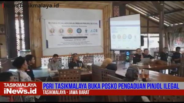 Video PGRI Tasikmalaya Buka Posko Pengaduan Pinjol Ilegal, Guru dan PNS Jadi Korban