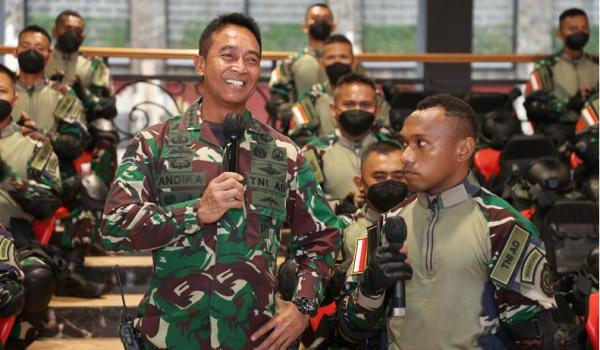 KSAD Andika Berangkatkan 50 Prajurit TNI AD Latihan Bersama di Singapura