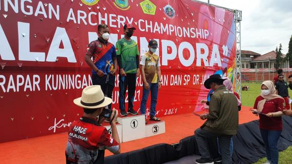 Kuningan Archery Championship 2021, Perpani Kota Cirebon Raih 2 Emas