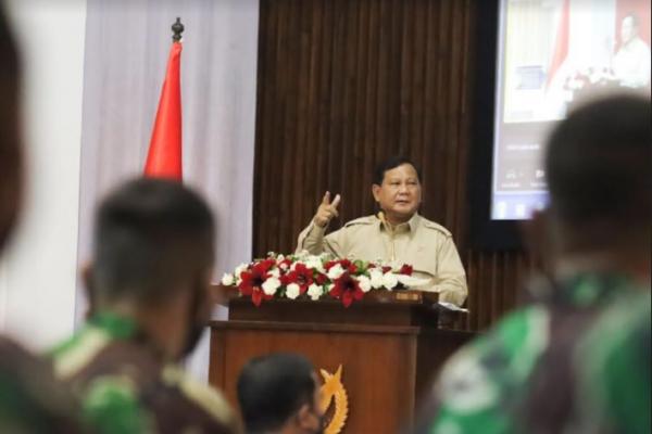 Di Hadapan Calon Jenderal, Prabowo Bicara Kekuatan Udara TNI AU hingga Pertempuran