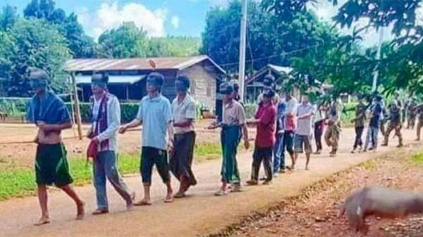 Bentrok dengan Milisi Anti-Junta,  Militer Myanmar Gunakan Penduduk Sebagai Tameng Hidup