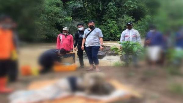 Mayat Pria dalam Karung Sudah Membusuk Ditemukan di Pinggir Sungai