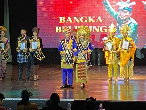 Babel Raih Juara 3 Pilihan Duta Wisata Indonesia 2021