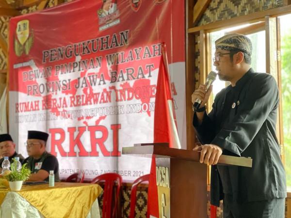 Rumah Kerja Relawan Indonesia Dorong Ridwan Kamil Jadi Presiden