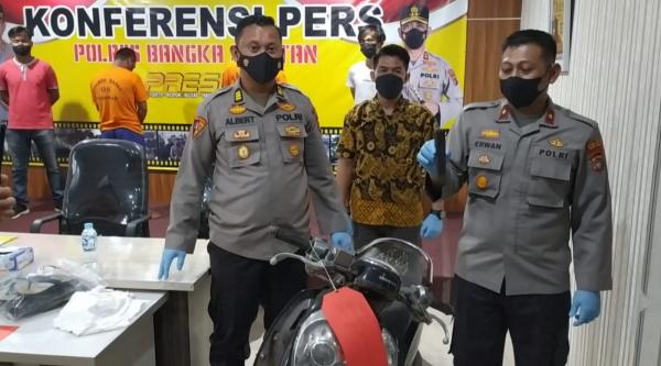 Pelaku Pembunuhan di Kafe Remang-remang Toboali Mengaku Selalu Selipkan Pisau di Pinggang