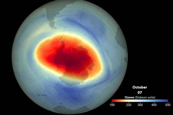 Lubang Ozon Antartika Semakin Membesar,  NASA Sebut Luasnya 24,8 Juta Km Persegi