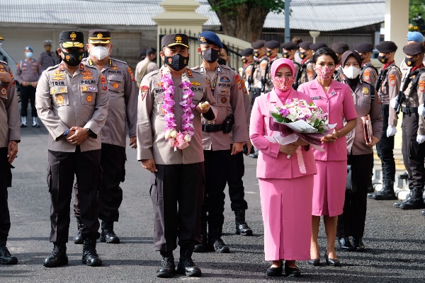 Sambut Kapolda Irjen Pol Mulyatno,  Polda Sulut Perketat Protokol Kesehatan