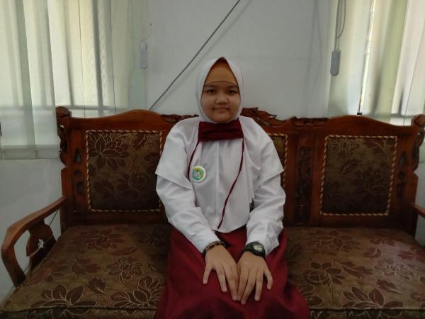 Gadis Dzakiyah Rafifah, Pelajar SDN 1 Koba Raih Perunggu KSN Matematika Tingkat Nasional