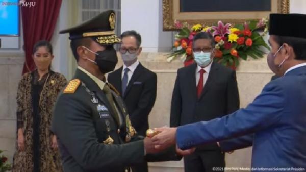 Sah!Jenderal Andika Perkasa Jadi Panglima TNI Usai Dilantik Jokowi 