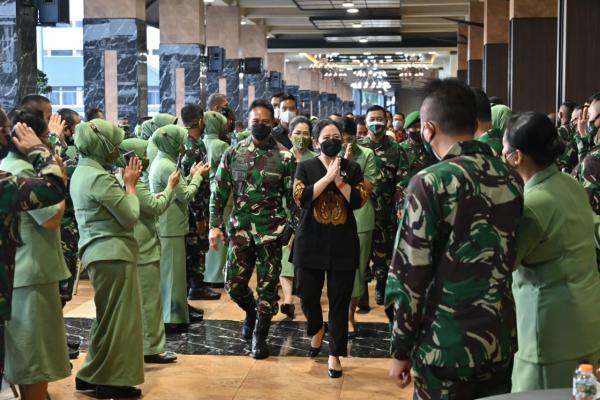 Ini Pesan Mbak Puan Untuk Panglima TNI dan KSAD