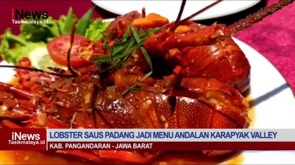 Video Pecinta Kuliner Wajib Coba Lobster Saus Padang Karapyak Valley
