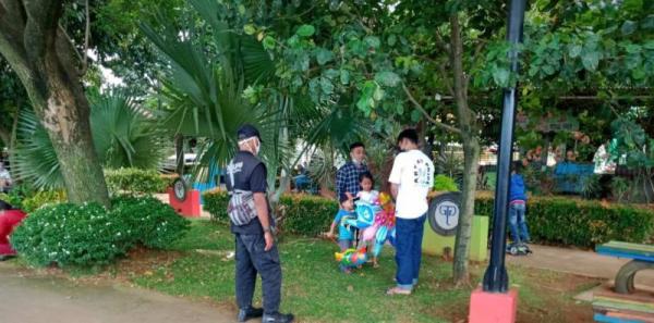 Pengunjung Taman Tematik di Kota Tangerang Diminta Patuhi Prokes