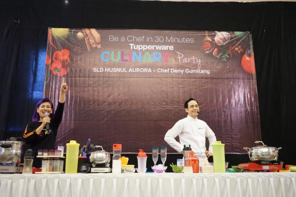 Culinary Party Tupperware Gading Serpong, Bukukan Penjualan Rp 400 Juta