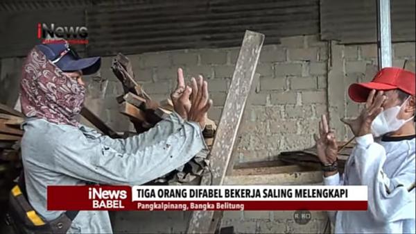 Vidoe, Pengusaha Toko Bangunan di Babel Rekrut Kaum Difael