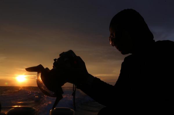 Foto : Indahnya Senja di Perairan Raja Ampat