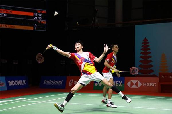 Fajar/Rian Susul The Minions Lolos ke Perempat Final Indonesia Open 2021