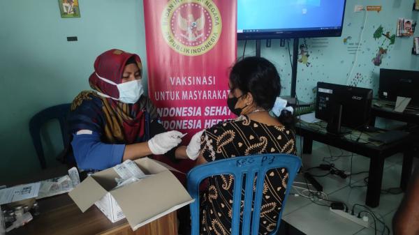 Pemkab Bangka Gempur Desa Zona Merah Vaksinasi