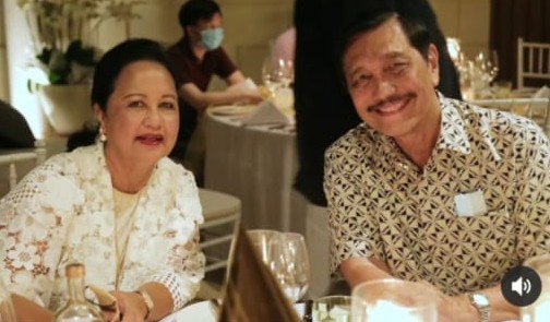 Luhut Bersama Istri Rayakan Anniversary Pernikahan Ke-50, Saling Mengerti dan Percaya