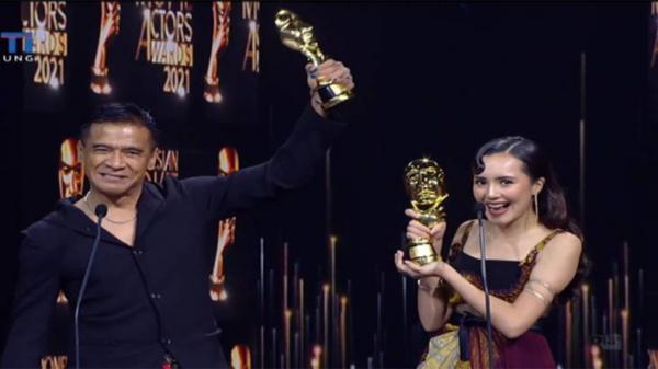 Indonesian Movie Actors Awards 2021, Beby Tsabina dan Donny Damara Pasangan Terbaik dan Terfavorit
