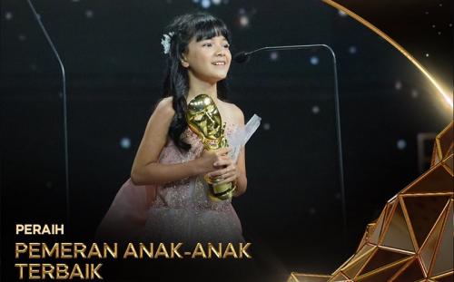 Anantya Rezky Raih Gelar Pemeran Anak-anak Terbaik di IMA Awards 2021