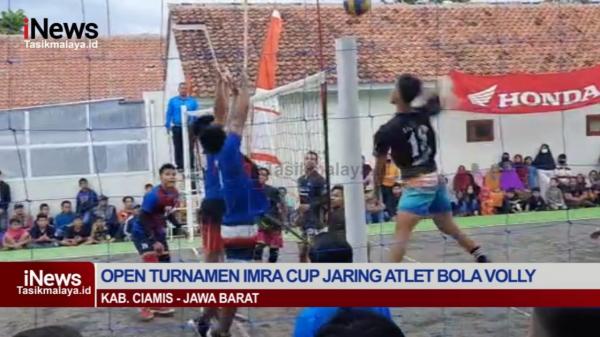 Video Usai Nonton Final Voli IMRA Cup Wabup Ciamis Bagikan 50 Sembako