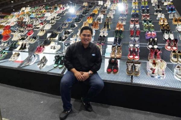 Produk Sneaker Lokal,Erick Thohir: Anak Muda Harus Berani Berkarya