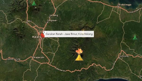Laporan Pusat Vulkanologi 5 Desember : Waspada Guguran Lava Semeru