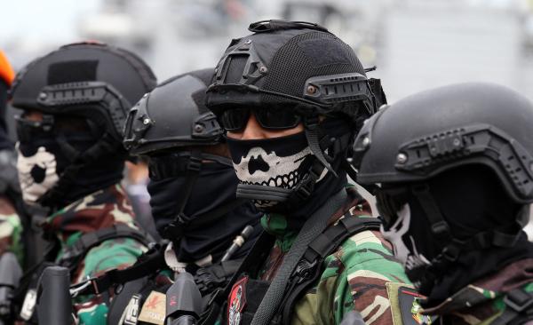 Video : Pasukan Khusus Gabungan TNI-Polri Beraksi