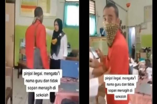 Debt Collector Pinjaman Online Ilegal Arogan, Tagih Guru Saat Sedang Mengajar di Kelas  