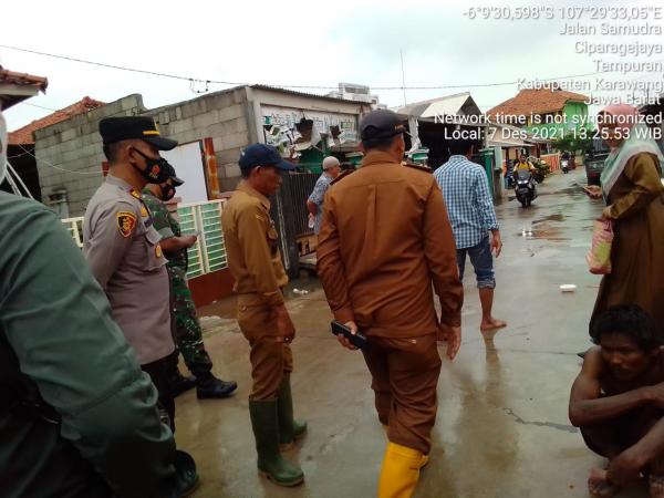 Ribuan Rumah Warga Desa Ciparagejaya Diterjang ROB, 1130 Rumah Terendam Banjir