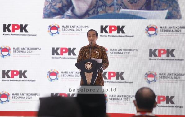 Gubernur Erzaldi Hadiri Peringatan Hakordia 2021 di Jakarta