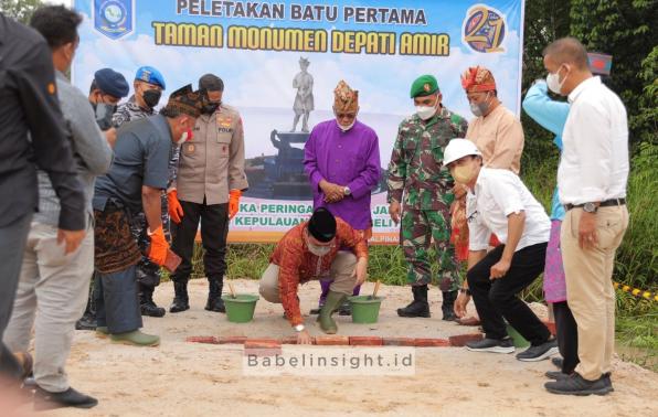 Taman Monumen Depati Amir Bakal Hiasi Bandara