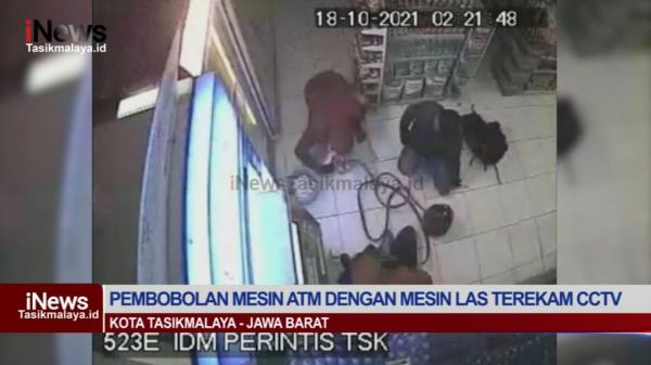 Video 3 Tersangka Pembobol Mesin ATM Dengan Mesin Las Dibekuk Polisi
