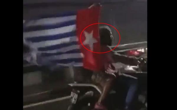 Heboh Video 2 Mahasiswa Papua Tinggal di Depok Kibarkan Bendera Bintang Kejora di Jaktim